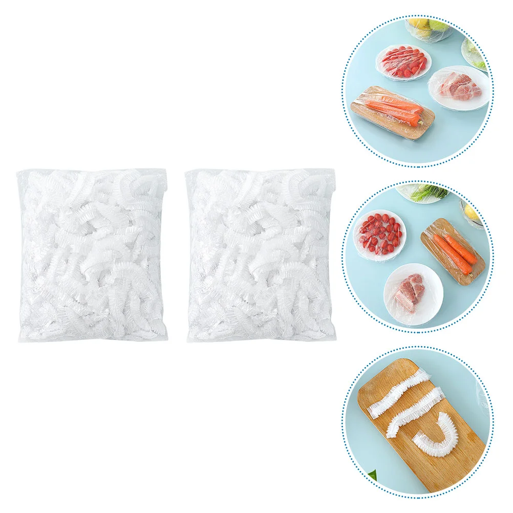 

Coversbowl Cover Disposableelastic Wrap Storage Wraps Dish Picnicplate Cap Seal Kitchen Reusable Clear Outdoor Shower Hat Lid