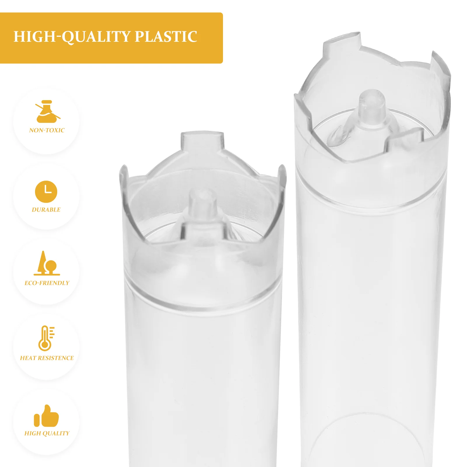 Форма-цилиндр шпиль прочный акриловый ароматизированный пластик ручной работы