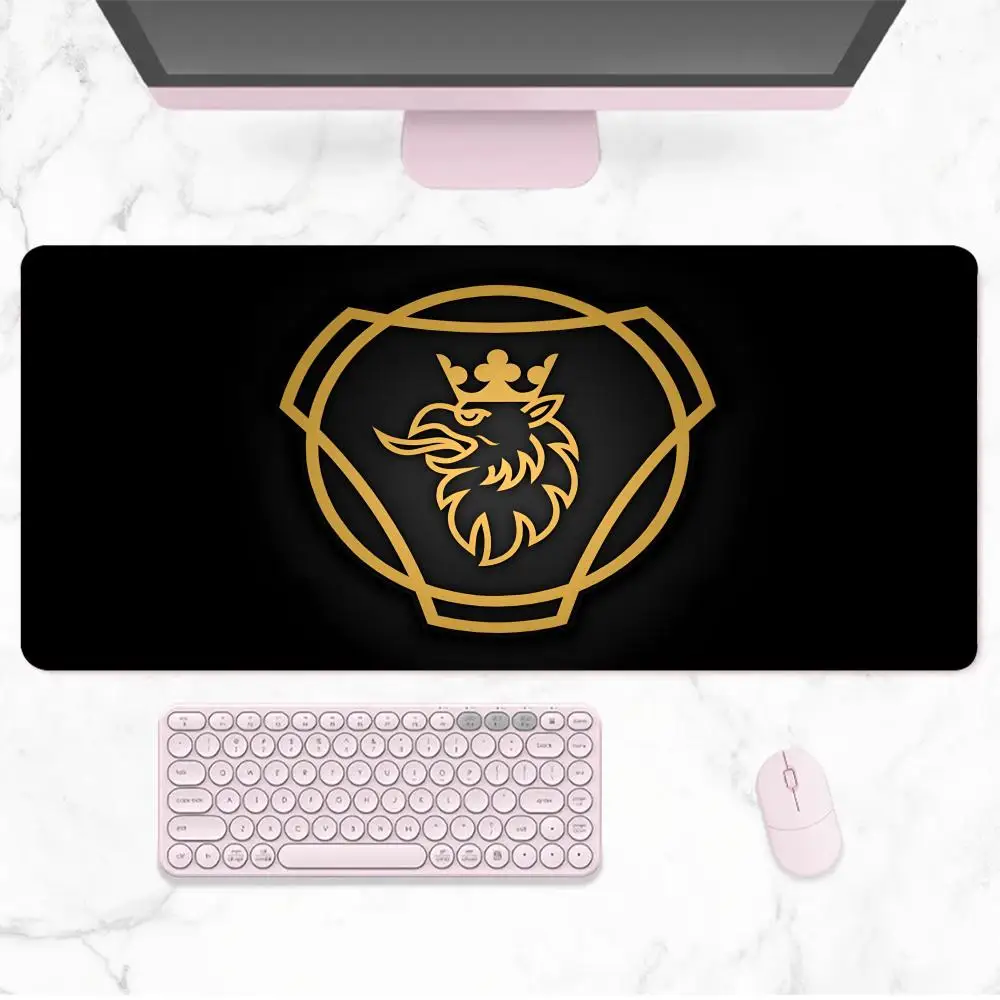 L-Luxury Car S-SCANIA логотип коврик для мыши Аниме игровой компьютерный Настольный