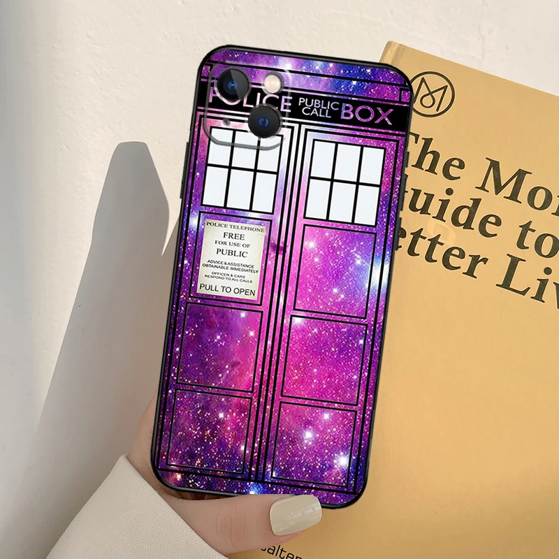 Чехол для телефона Tardis iPhone 11 12 13 Pro Max XS XR X 6 7 8 Plus Mini SE 2020 |