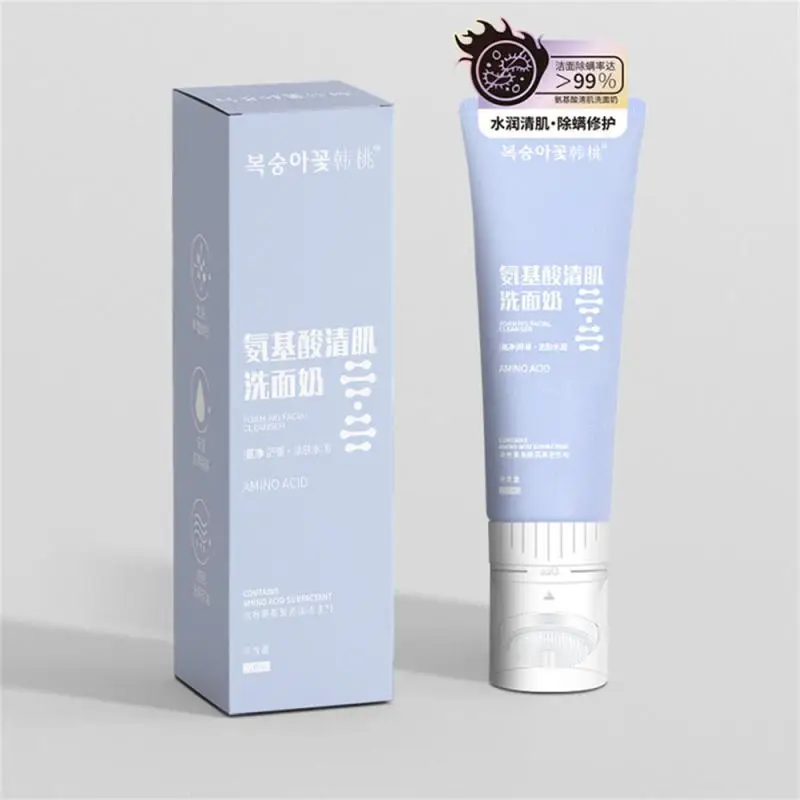 

Oil Controlled Facial Cleanser Facial Care Control Oil Balance Donkey Milk Amino Acids Soothing And Moisturizing Facial Cleanser