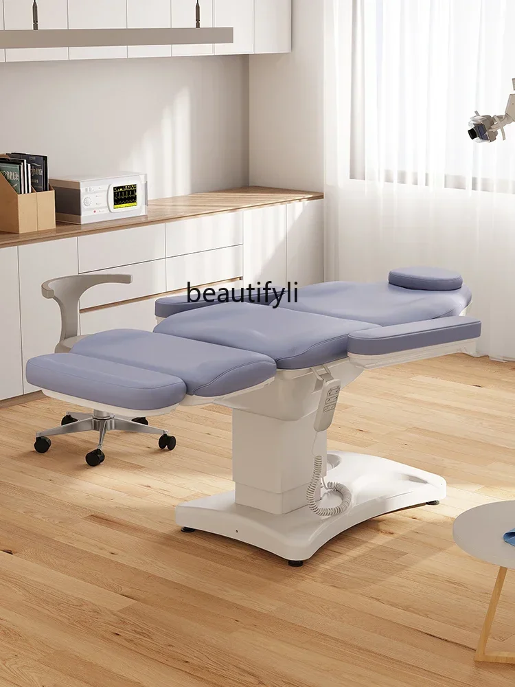 Электрический лифт кровать для ухода за красотой микропластик татуировка