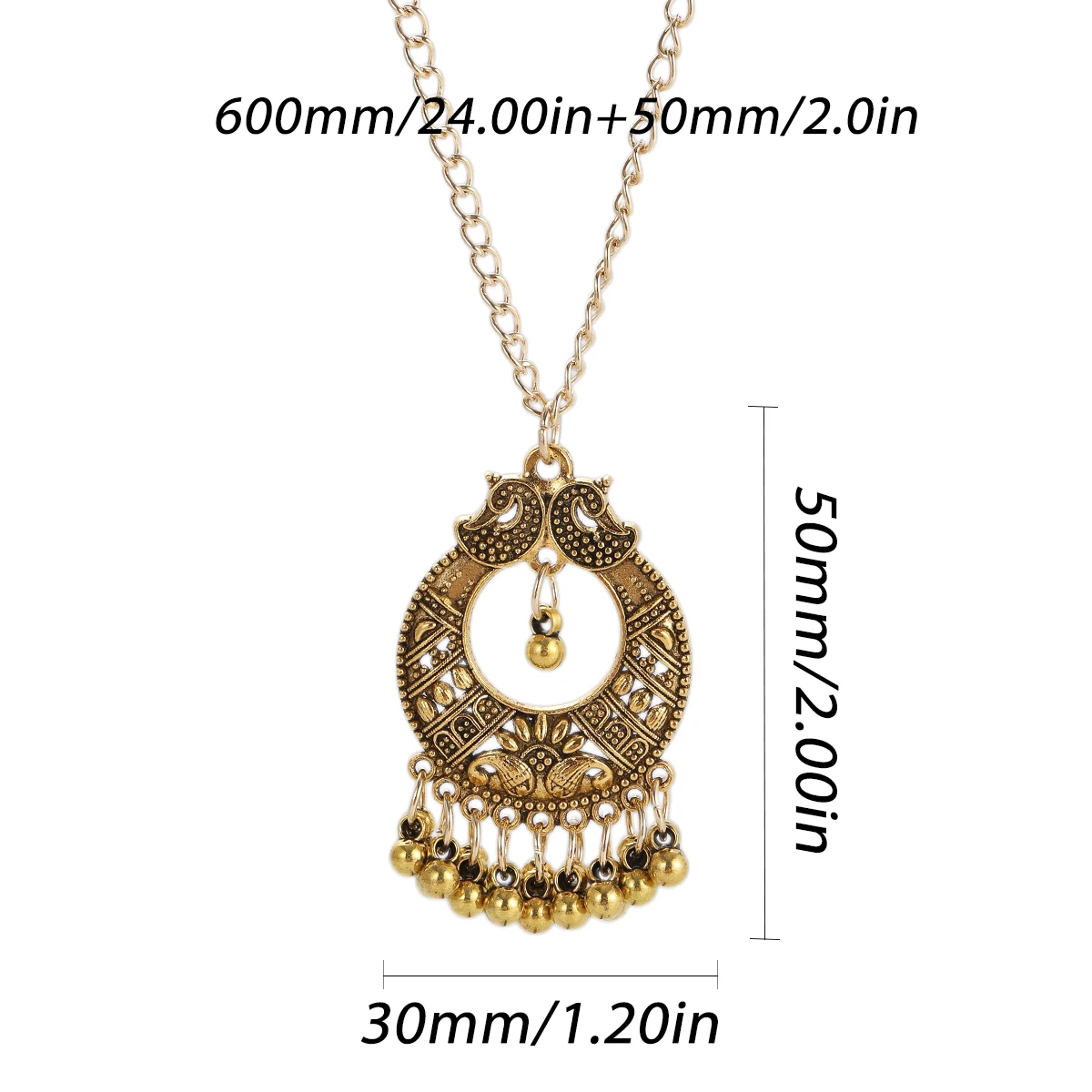 Ожерелье в ретро стиле для женщин этническом