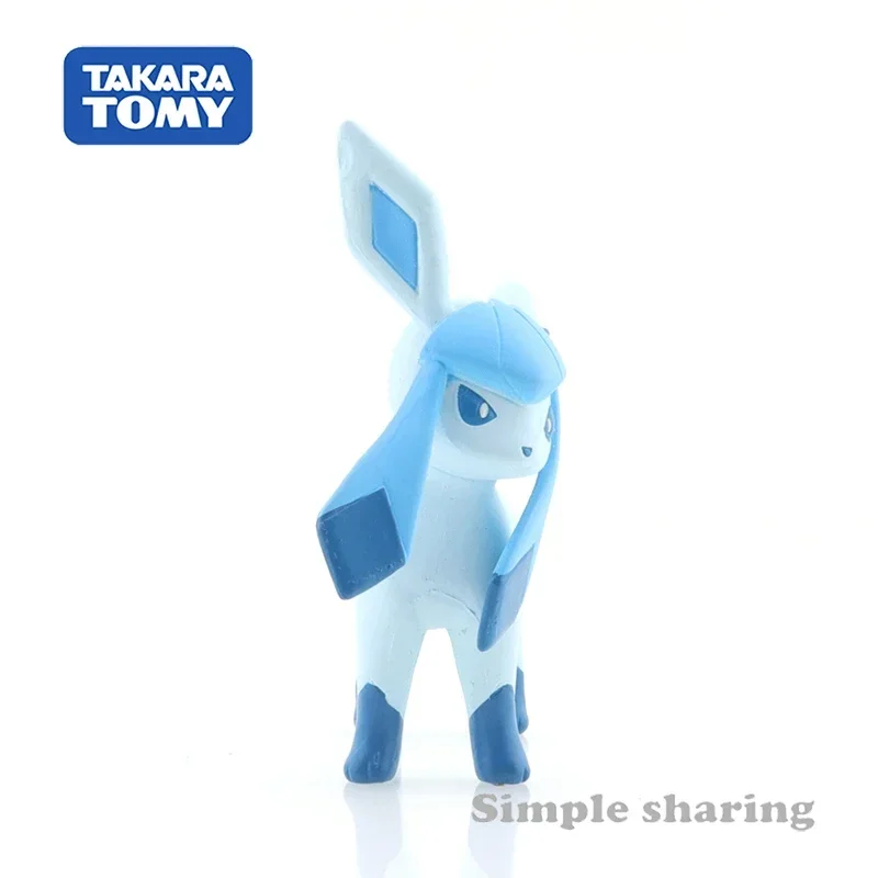 Takara Tomy Pokemon Monster Collection Glaceon Фигурка Персонаж Ручной Работы Карманный Монстр