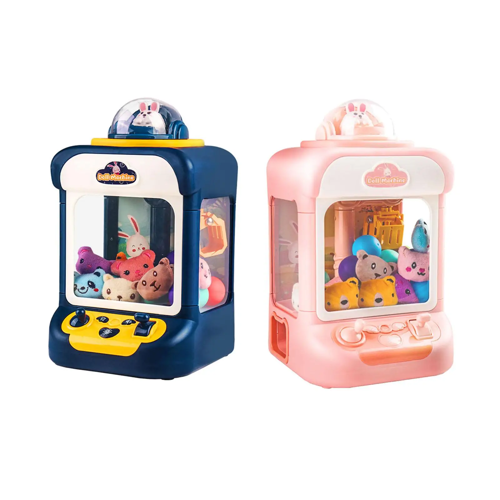

DIY Electric Claw Machine Grab Doll Clip Dolls Mini Arcade Machine for Kids