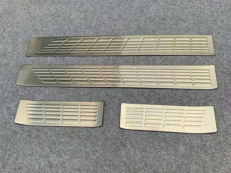 

Для Honda Fit Home (GR1 Japan) 2020 2021, внешняя дверная панель из нержавеющей стали, накладка на порог, защитная накладка на ступеньку