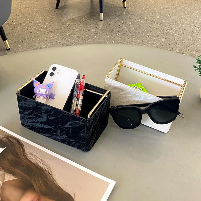 Популярный органайзер для ванной комнаты держатель кистей макияжа кожаный