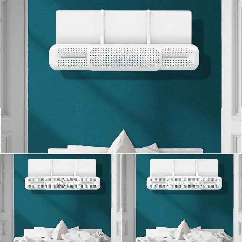 

Air Conditioner Deflector Home Air Outlet Baffle Bracket For Anti Direct Blow Hangable Vertical Air Conditioner Wind Deflector