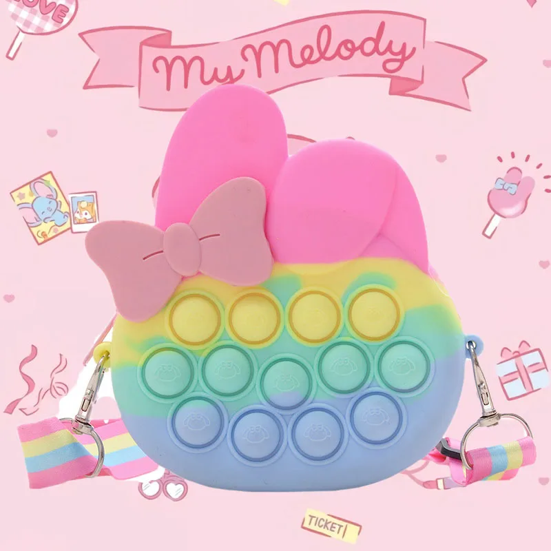

Игрушки-антистресс для взрослых Pop It My Melody Cinnamoroll