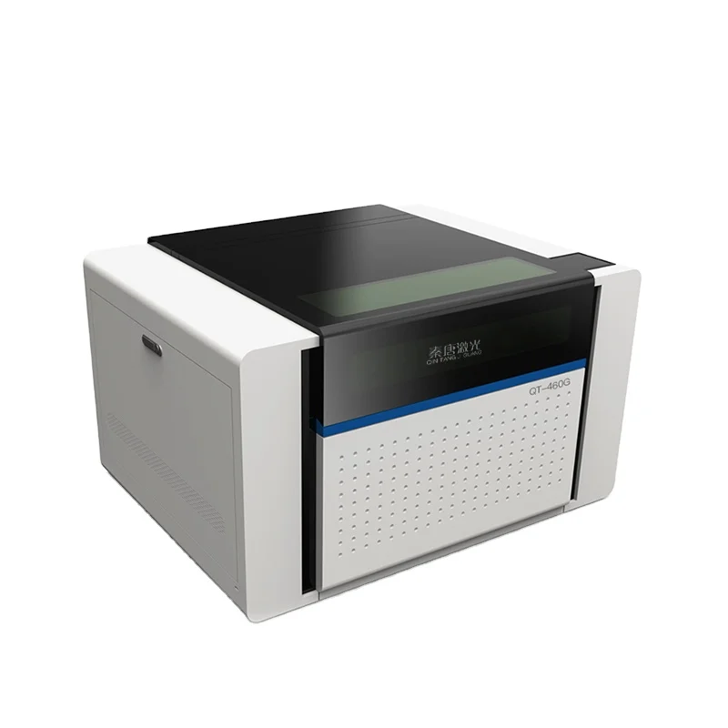 

China hotsell QinTang 50-100w Co2 laser engraving and cutting machine with Ruida controller and water chiller
