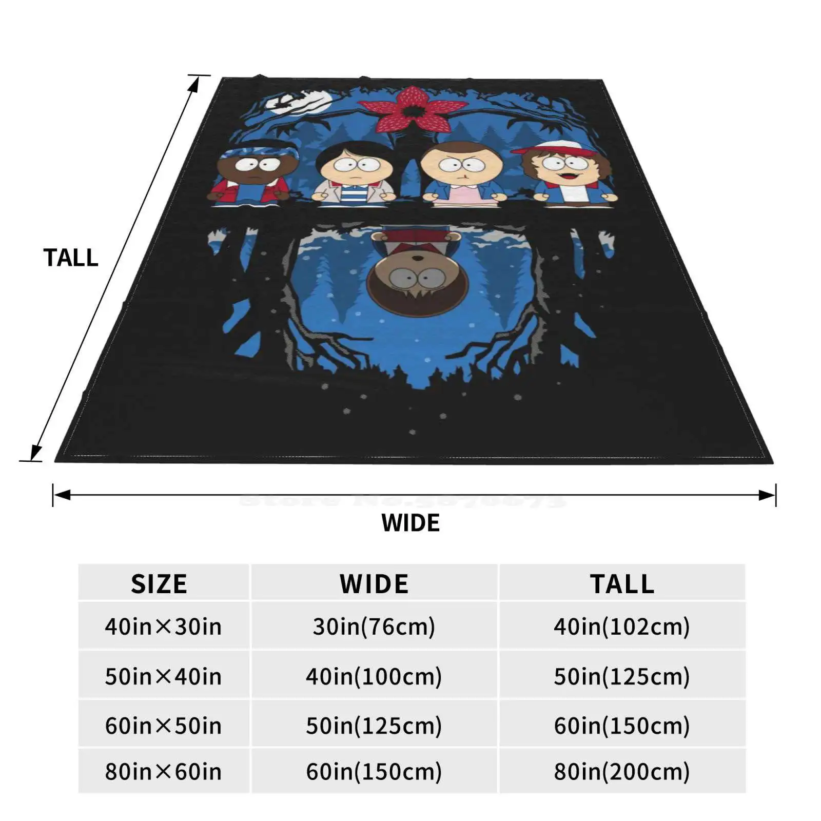 Лидер продаж домашнее фланелевое одеяло в стиле фильма очень странные парки