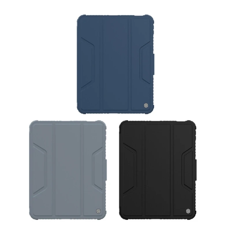 

Pad PC +TPU Back Cover Protective Cases for Pad 10.9 2022/10.9 Pro Cases with Slide Camera Protector,Pencil Holder 40JB