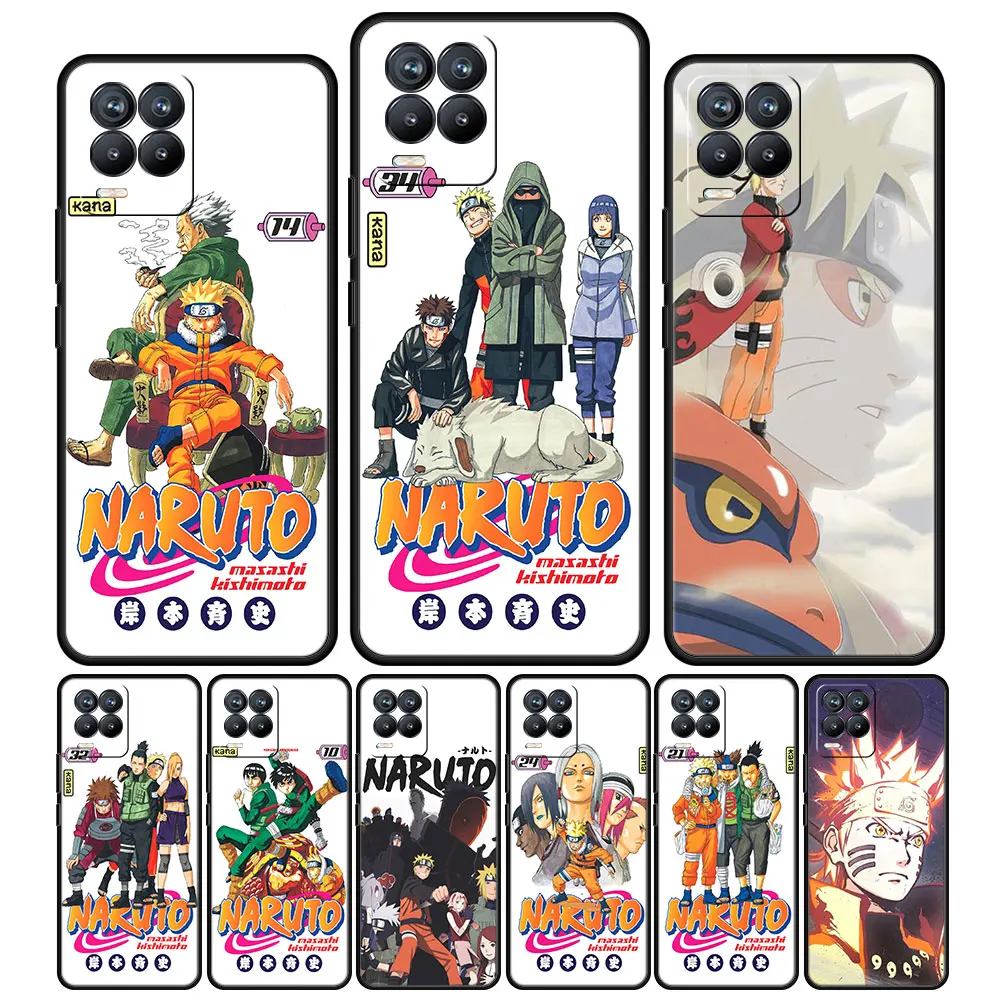 

Case Cover for Realme 8 Pro 6 7 9 8i 9i C3 C11 C15 C21 C21y C25y GT XT Neo2 Neo3 C35 Matte Capa Funda Cell Casing Naruto Retro