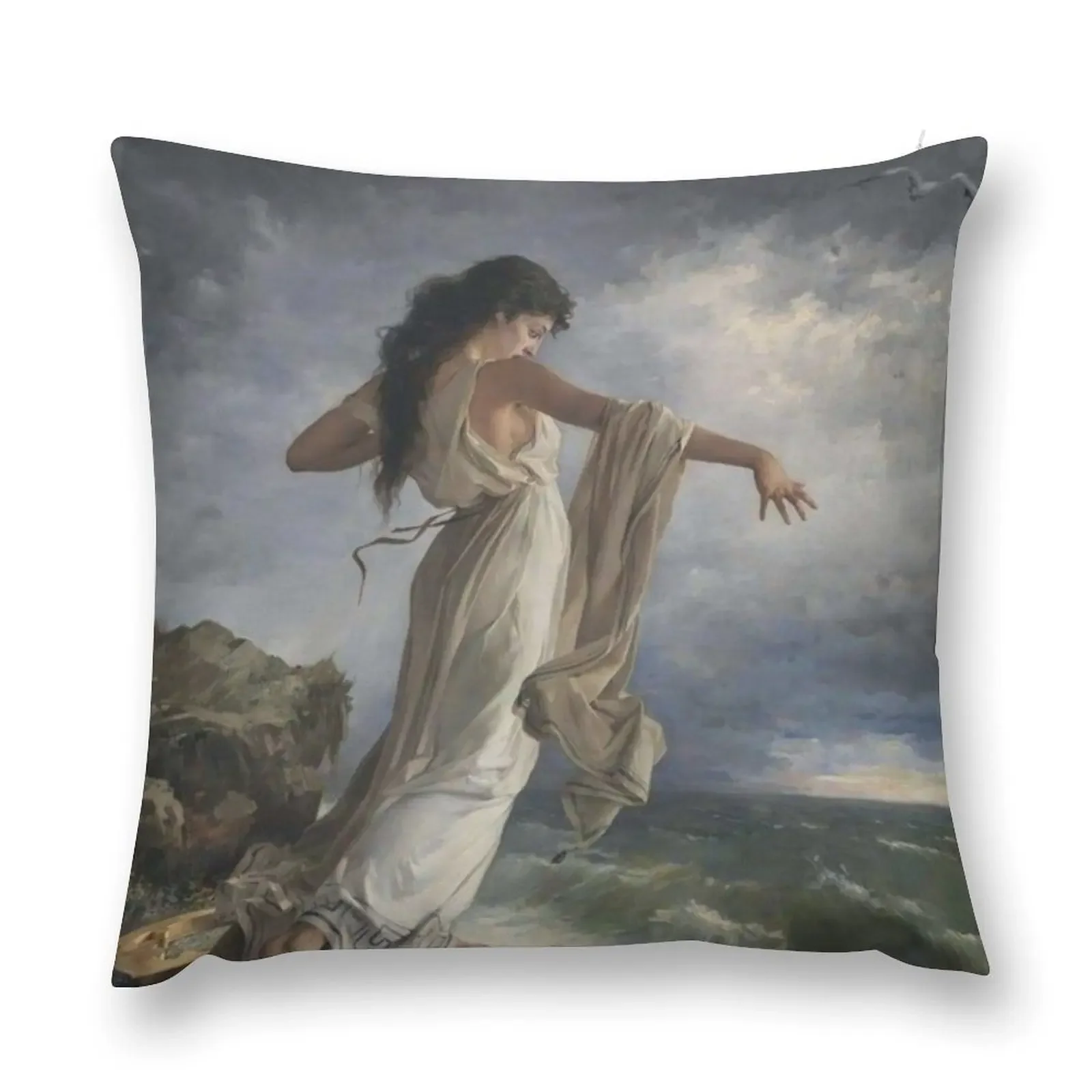 Декоративная подушка Death of Sappho от Miguel Carbonell Selva роскошные диванные подушки на