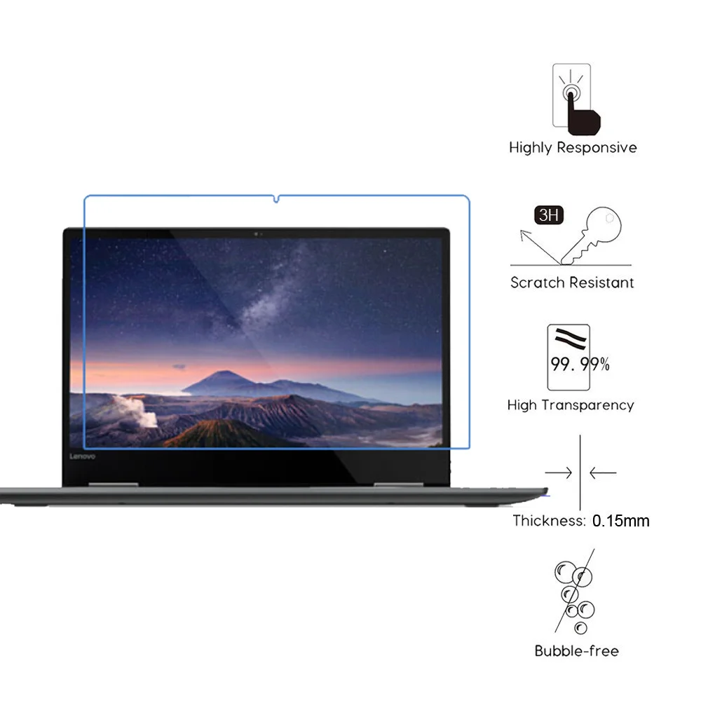

3 шт. Защитная пленка для Lenovo Yoga 720 13 дюймов прозрачная защитная пленка для планшета Водонепроницаемая устойчивая к царапинам пленка не стек...