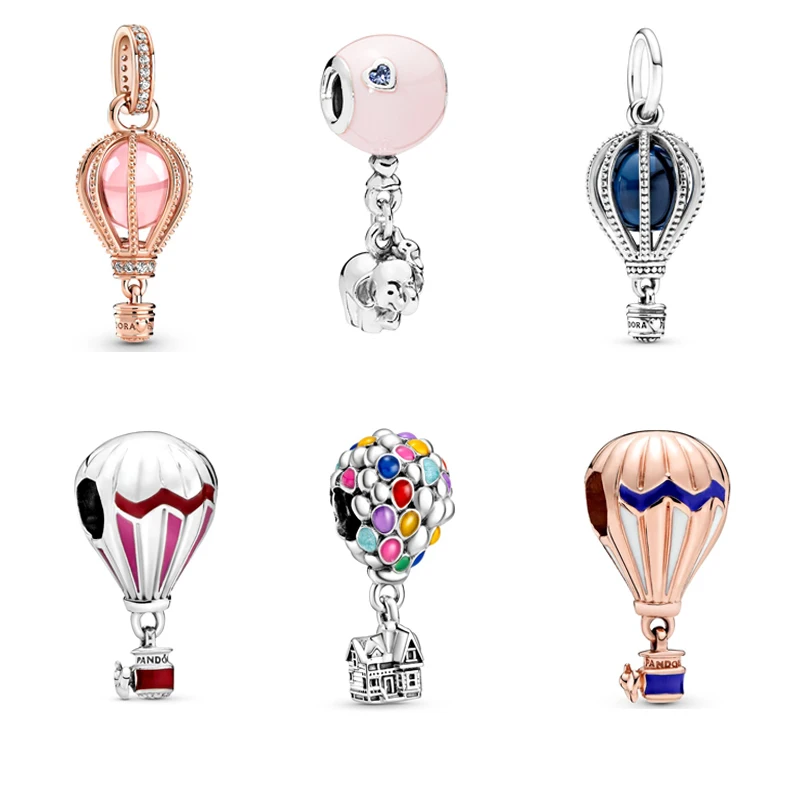 

Женский браслет из серебра 925 пробы, с воздушным шаром