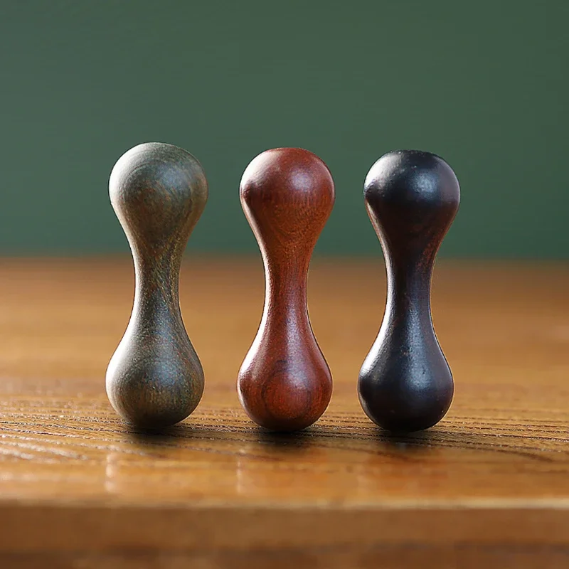 Фото Knucklebone Sandalwood Fingertip Top Baole Bead Begleri Игрушка Knucklebone Finger Limit EDC Антистресс Аутизм СДВГ Упражнения на палец №4