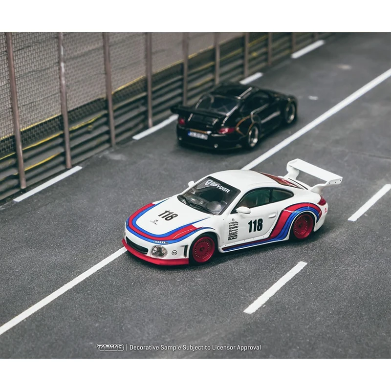 

TW 1:64 Tarmac Works Old New 911 997 Red Blue #118 Alloy Diorama Car Model Collection Miniature Carros Toys In Stock