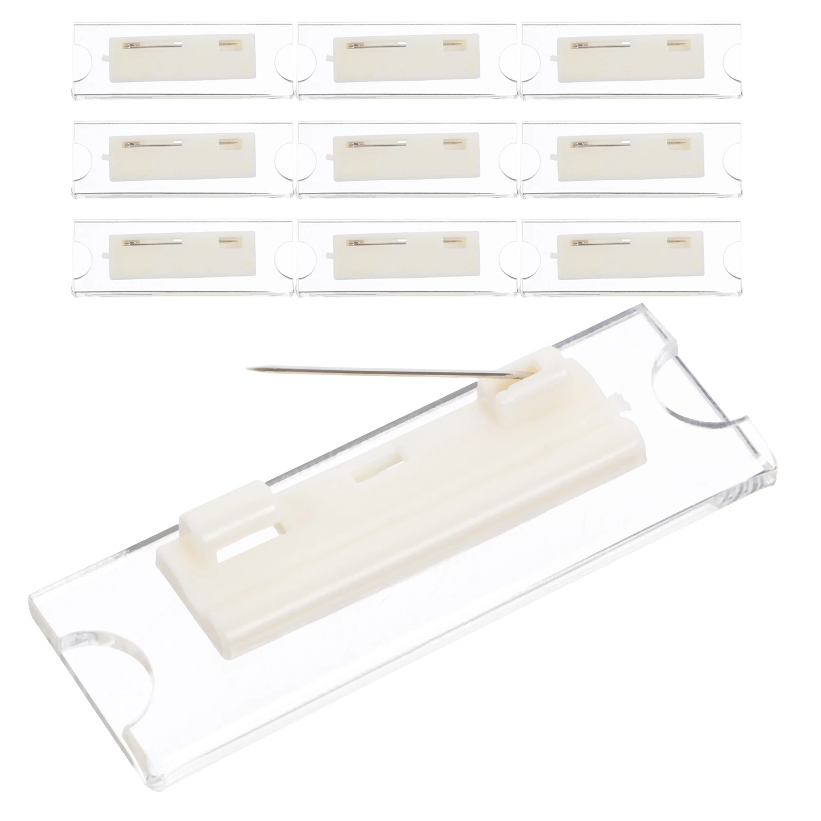 10 шт. прозрачный выдвижной значок медсестры удостоверение личности доктора