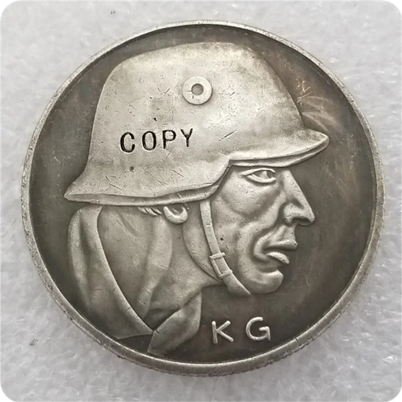Карл Грейт 1917 года Германия копия монеты карманные рождественские подарки