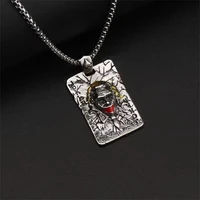 clown sweater chain long style versatile personality hip hop lovers collarbone chain men and women fashion brand jewelry pendant