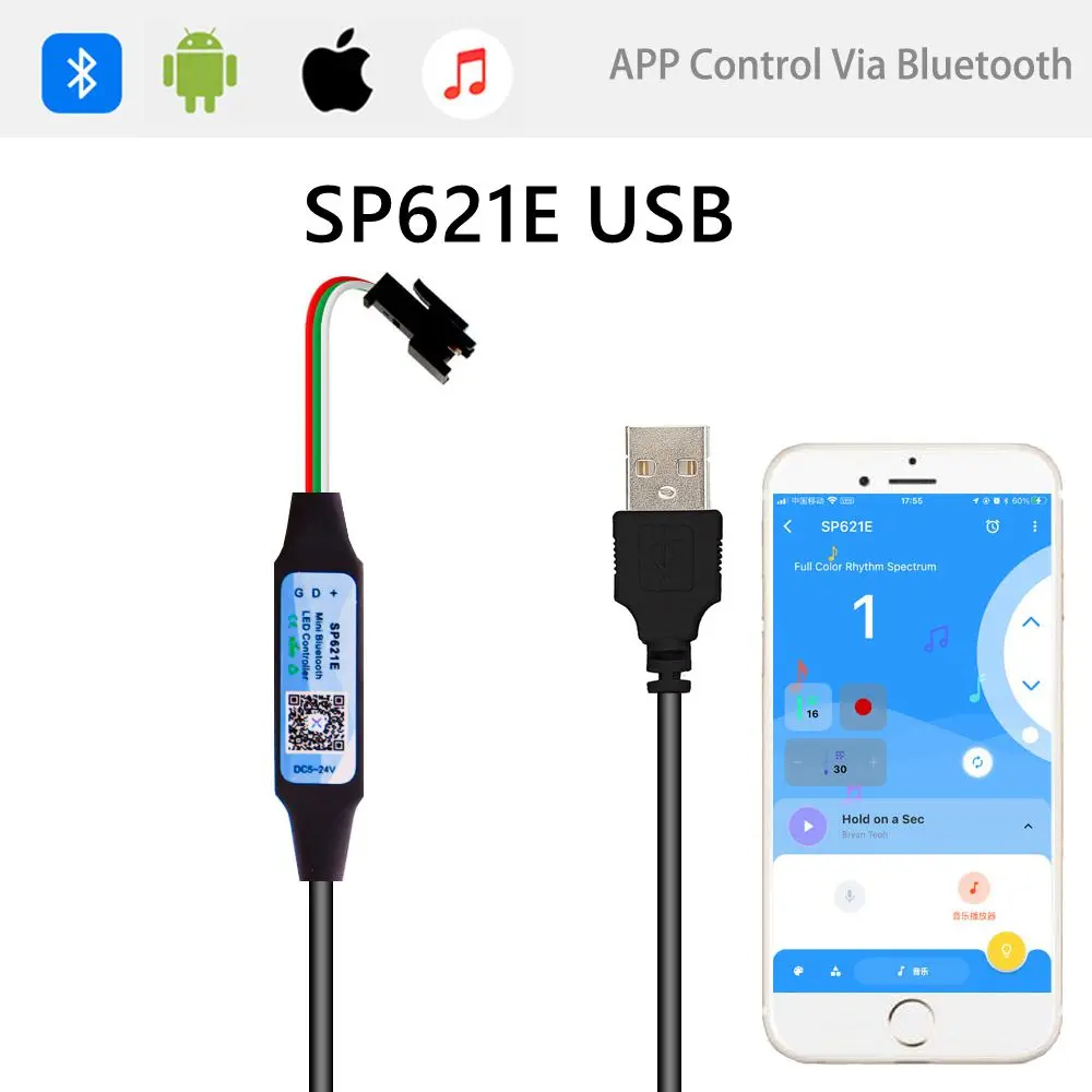 

RGB-контроллер SP621E 3 клавиши USB
