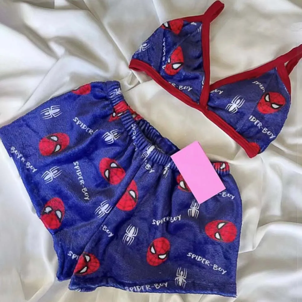 Пижамные штаны из 2 предметов для косплея Kawaii Hello Kitty