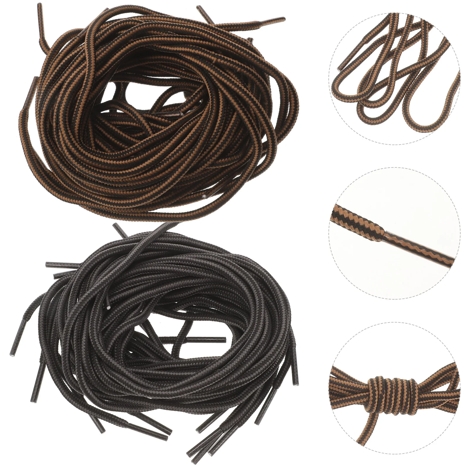 

10 Pairs Laces Sneakers Shoes Replacement Shoelace Work Boot Women Shoelaces Miss