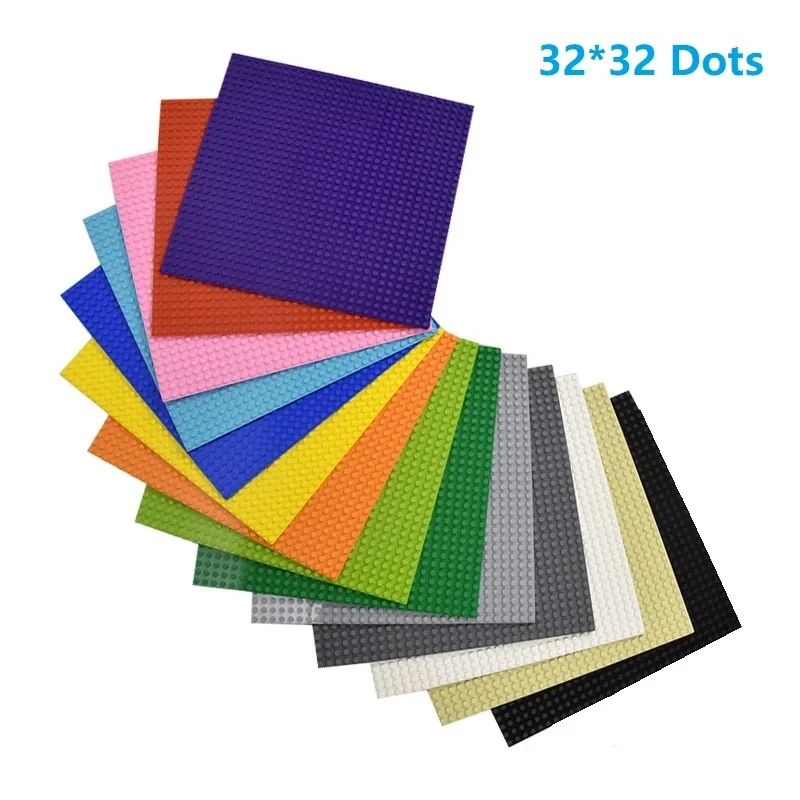 3 Упаковки Классической Опорной Пластины 32*32 16x32 16x16 Точечные Строительные Блоки