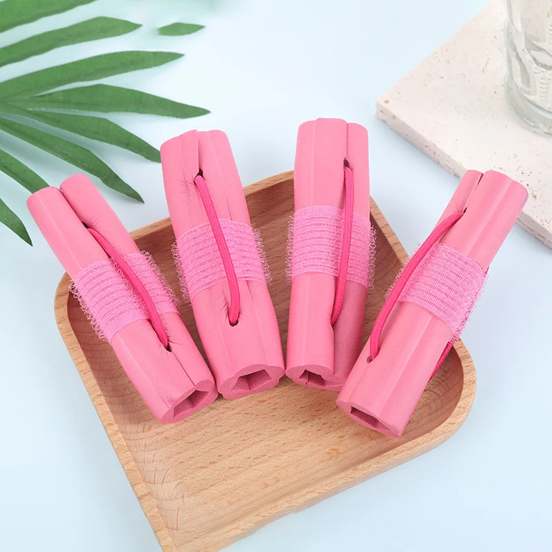 

Hot! 6pcs Wave Formers Magic Soft Foam Sponge Hair Curler DIY Sleeping Styling Tools Hair Curlers Rollers Wavy Hair Accessories