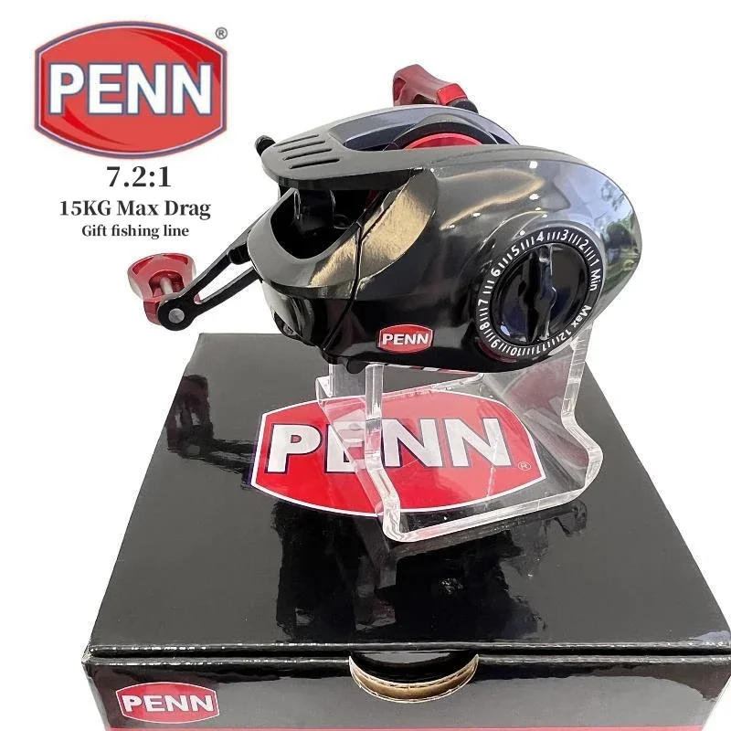 Мощная рыболовная катушка с передаточным числом 7 2:1 шарикоподшипниками 6 + 1BB и