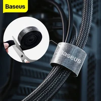 baseus cable organizer wire winder usb cable management charger protector for iphone mouse earphone cable holder cord protection