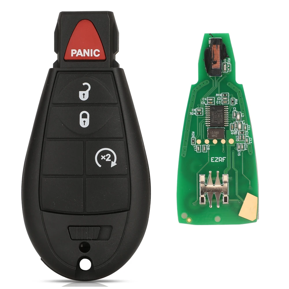 

jingyuqin M3N 32297100 Дистанционный ключ Fobik для Dodge Dart 2012 2013 2014 2015 2016 2017 433 МГц ID46 PCF7941 Автомобильный брелок 56046773 АА