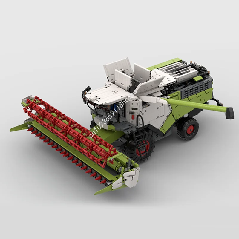 6965 шт. MOC Transporter Claas Lexion 8900 комбинированный комбайн технология модель строительные