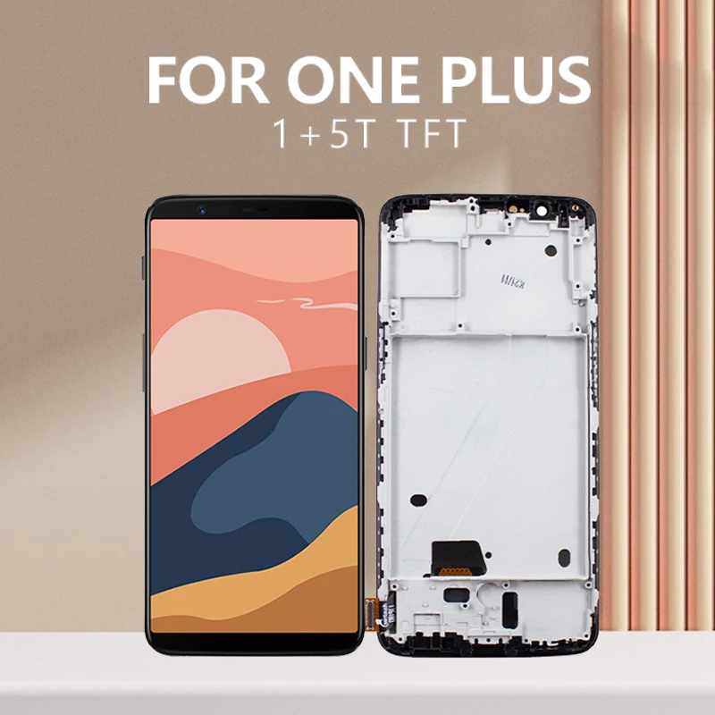 6 01 &quotΦ ЖК-дисплей для Oneplus 5T A5010 мобильный телефон One Plus 1 + Lcd Полная замена |