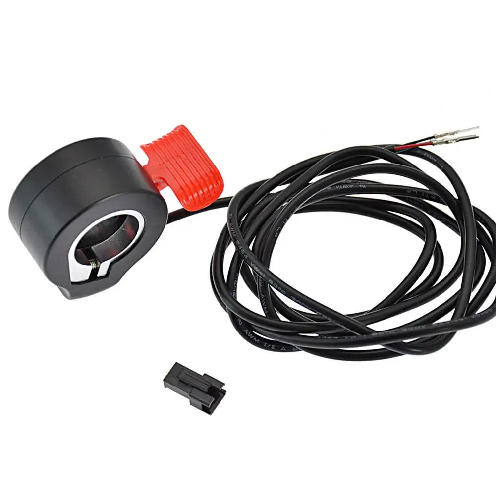 

Practical Bike Thumb Throttle Left/Right Universal Ergonomic Design Scooter Accelerator for Electric Bicycle