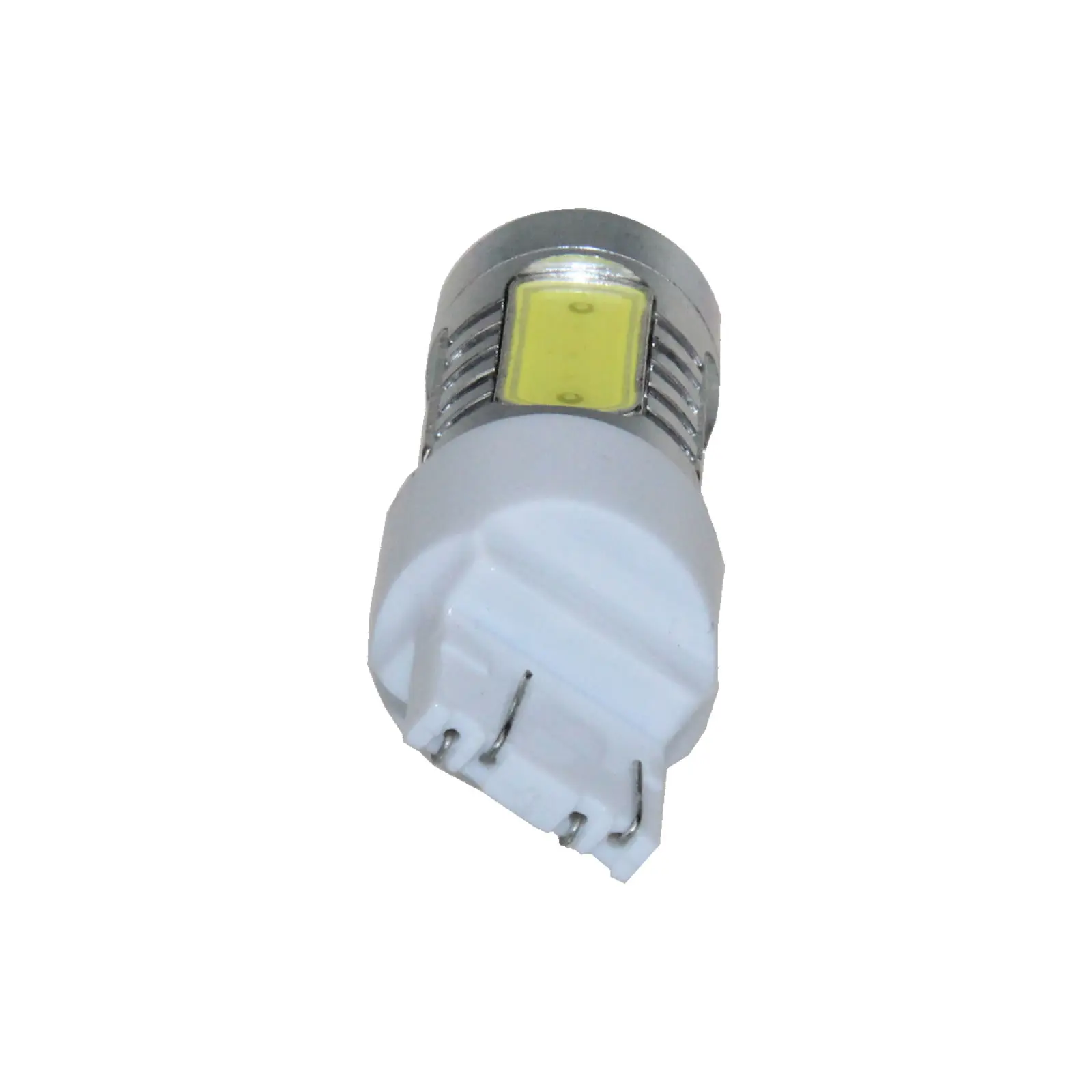 2x белая Автомобильная 7443 Тормозная фотолампа заднего вида 5 излучателей 4 x COB + 1