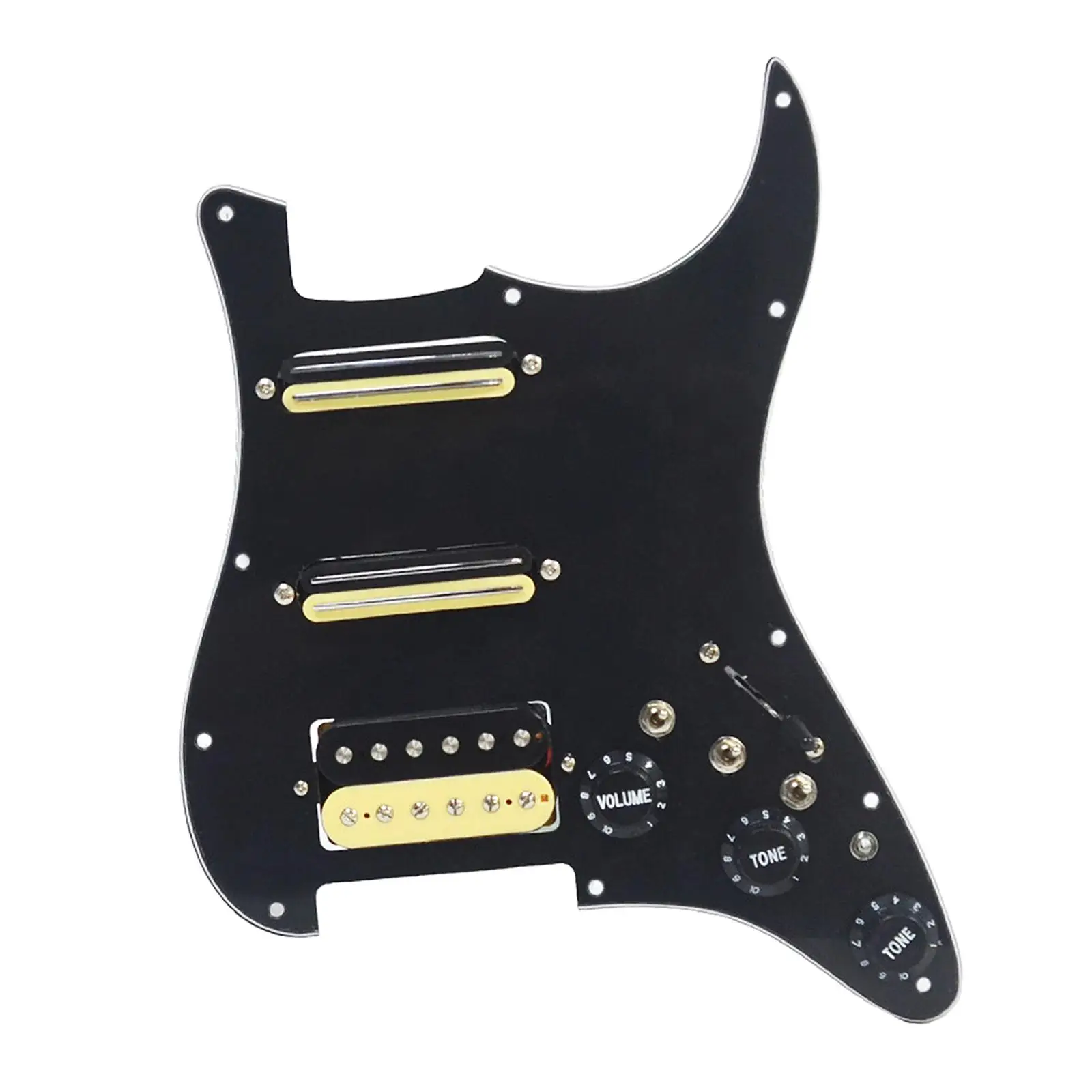 Загруженные Предварительно Проводные пикапы Pickguard SSH профессиональные прочные