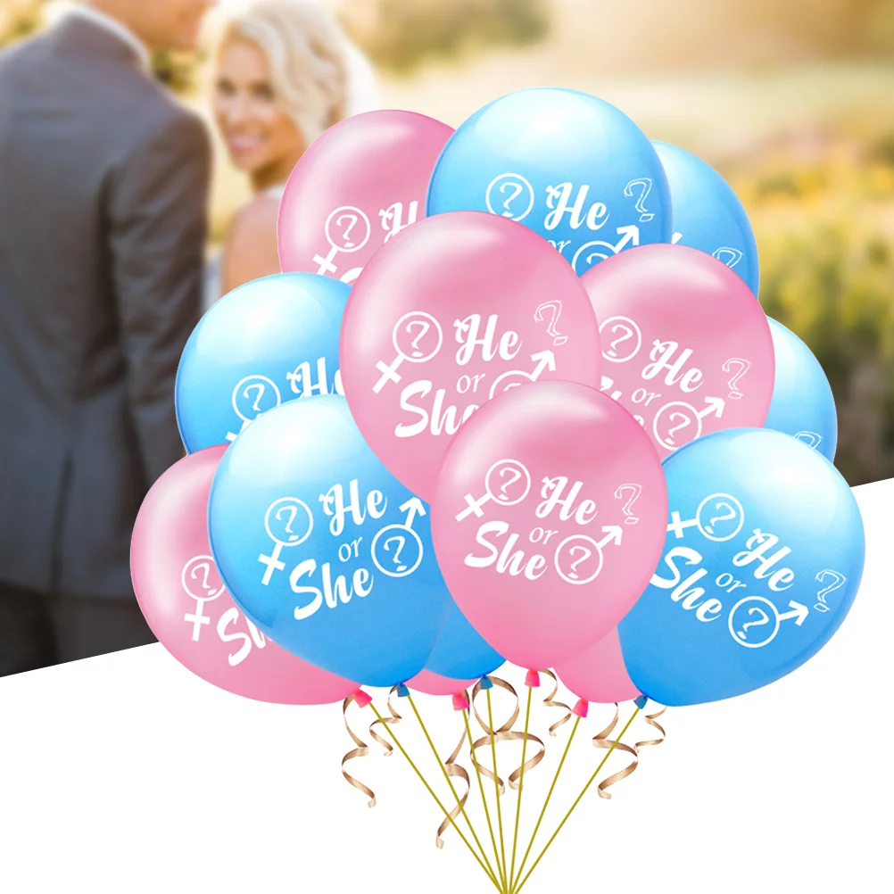 

Pcs Balloon Set Decorative or She Gender Disclosure Party Favors for Wedding Birthday