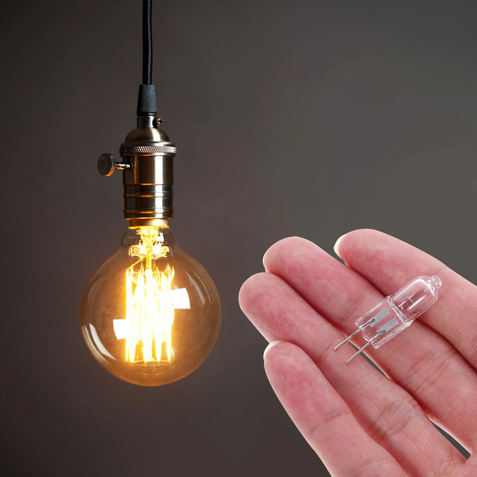 5 шт. 20 Вт 12 В 2900 К основание G4 двухконтактная хрустальная лампа галогенные лампы