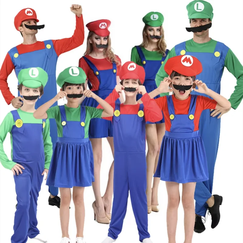 Женский и мужской костюм для косплея 4 цвета