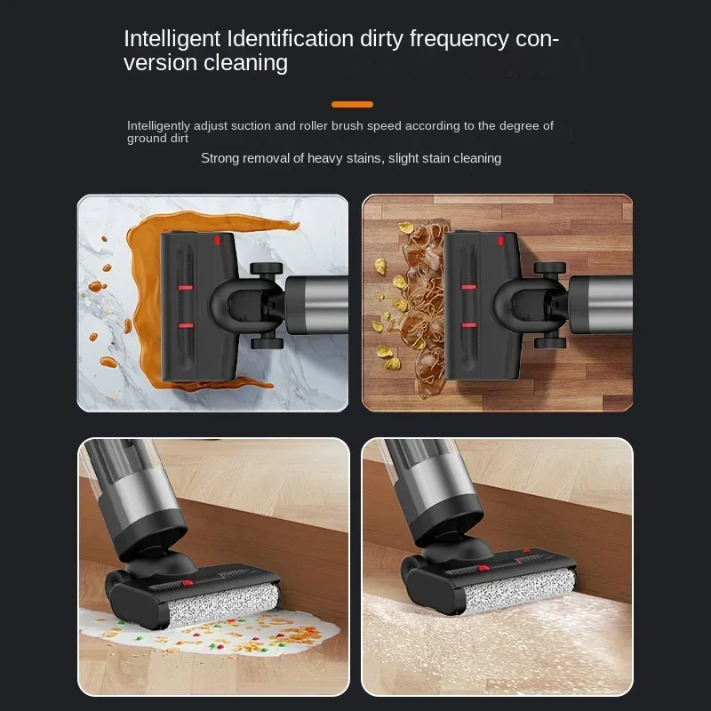 Беспроводной ручной пылесос JR400 33 кПа 400 Вт с сенсорным экраном бытовая техника