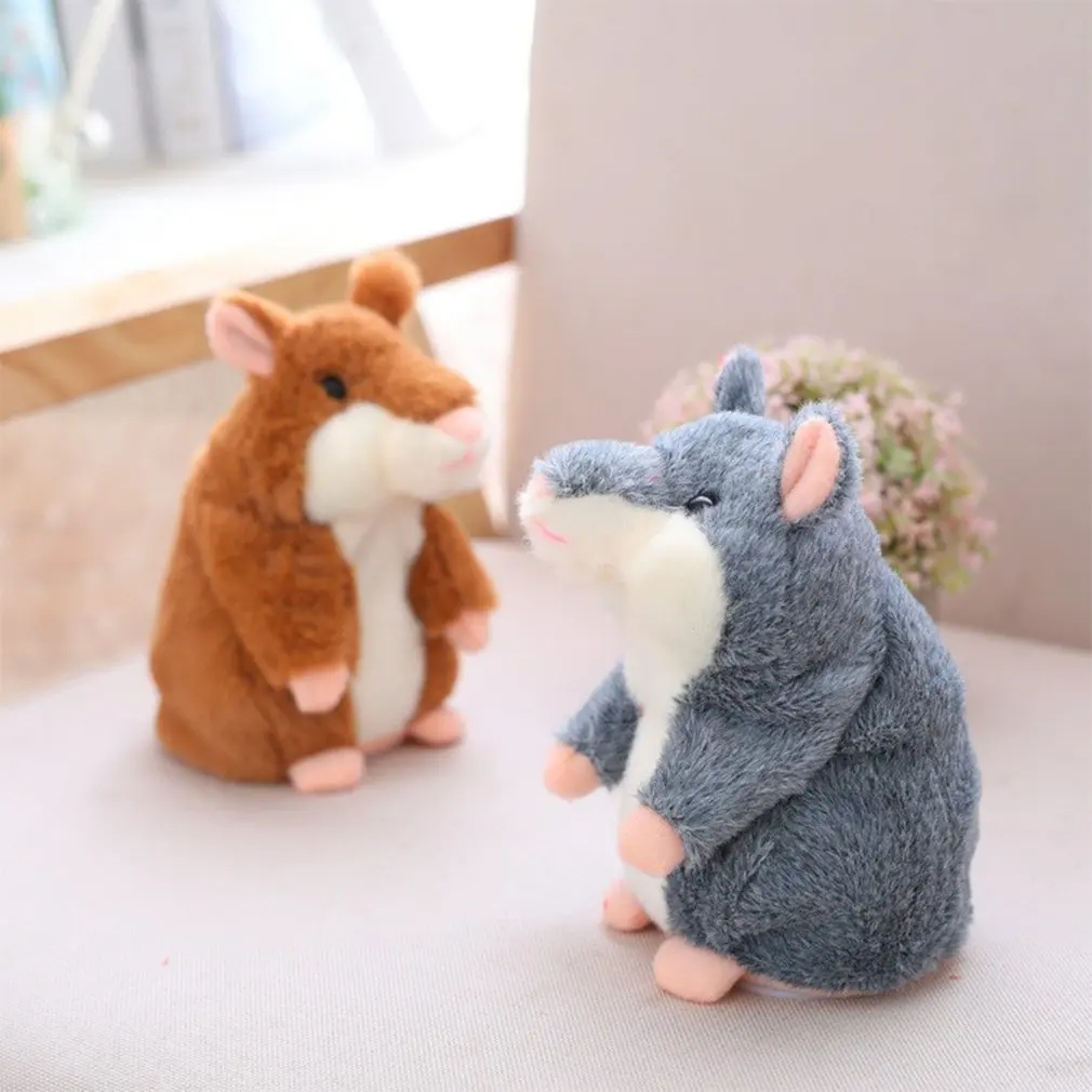 

Recording Hamster Talking Electric Recording Hamster Pet Plush Toys Walking Hamster Electric Toys Animal Toys Children Gift