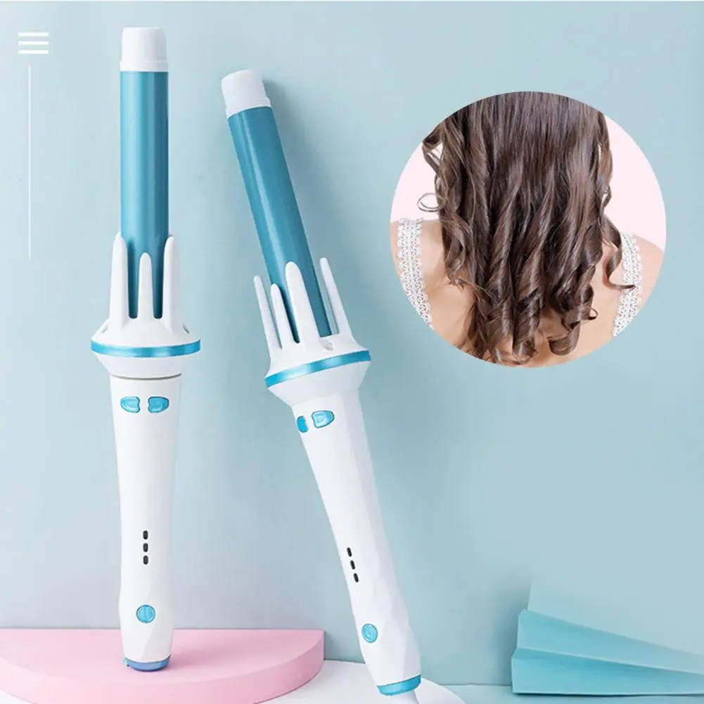 

Useful Hair Curler Easy to Use Compact Curling Iron Electric Rotating Curling Iron