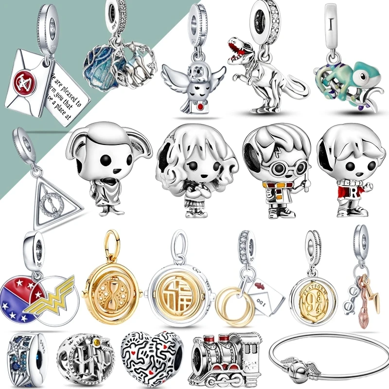 

Новинка Очаровательная оригинальная Милая птичка поезда шапка с бисером подходит для оригинального Pand0ra дамский браслет ювелирные изделия Аксессуары подарок Гарри