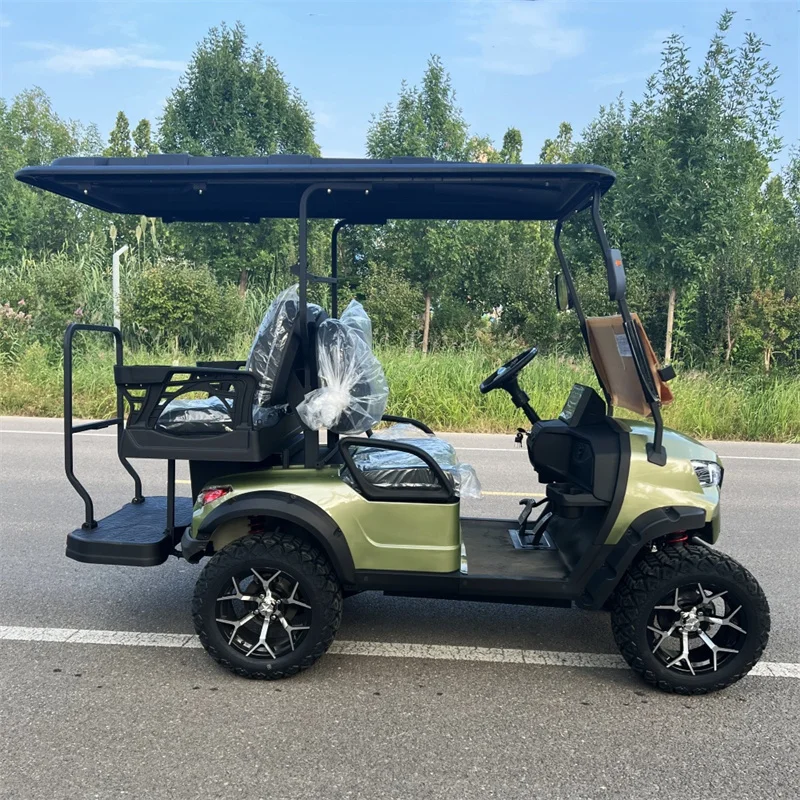 Электрическая тележка для гольфа внедорожник сафари 4 места 60 в 72