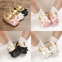 newborn girl spring autumn fashion leather princess shoes first walker comfort soft sole toddler shoes white baptism bed shoes