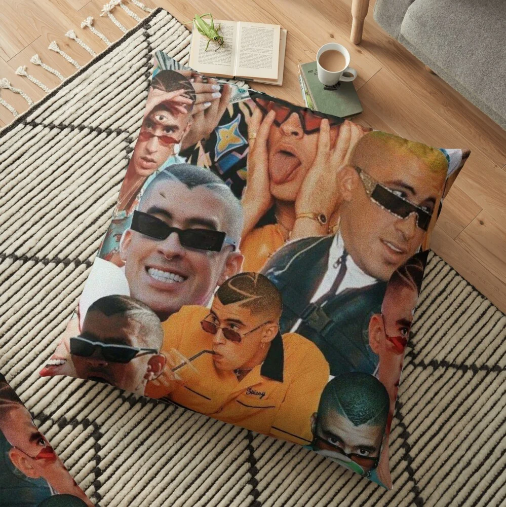 

Bad Bunny Pillow Sofa Car Bed Sofa Pillow Case Bedroom Decoration Cushion Cover
