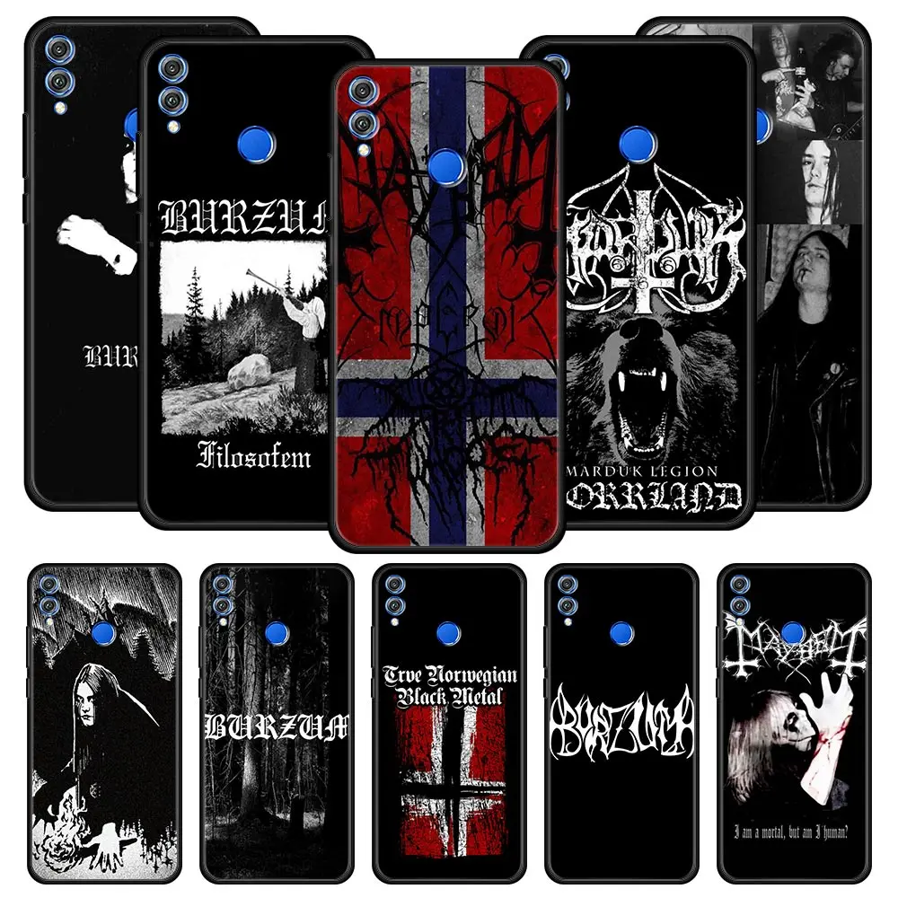 

Burzum Filosofem BRZM Phone Case For Honor 50 20 Pro 20i 10i 10 9 Lite 8X 8A 7A 7X Shell Huawei Y6p Y9s Y7a Y6 Y7 Y9 2019 Cover