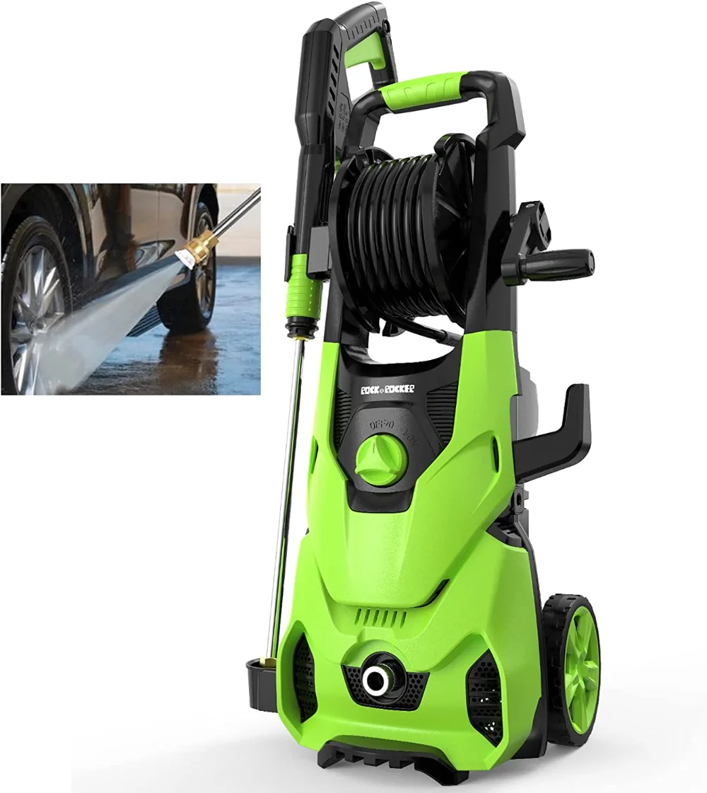 Rock&Rocker Electric Pressure Washer, 2150 Max PSI 2.6 GPM W